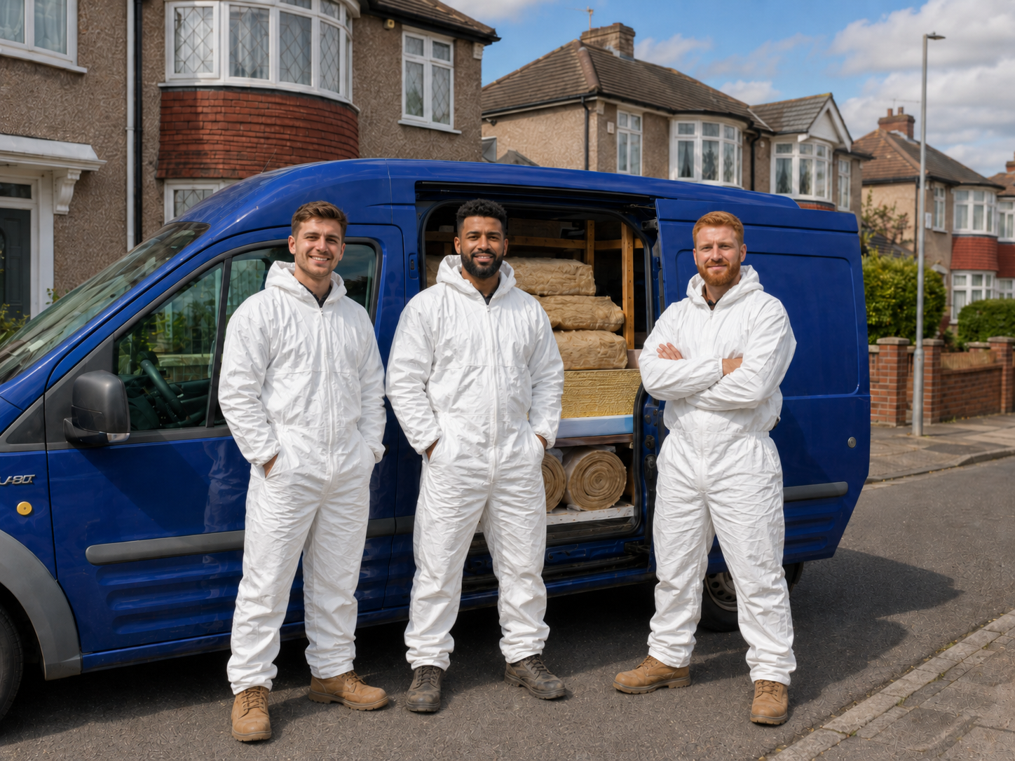 The Leicester Loft Insulation team at work
